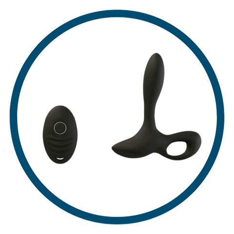 Ergonomically designed prostate massager for comfort and stimulation